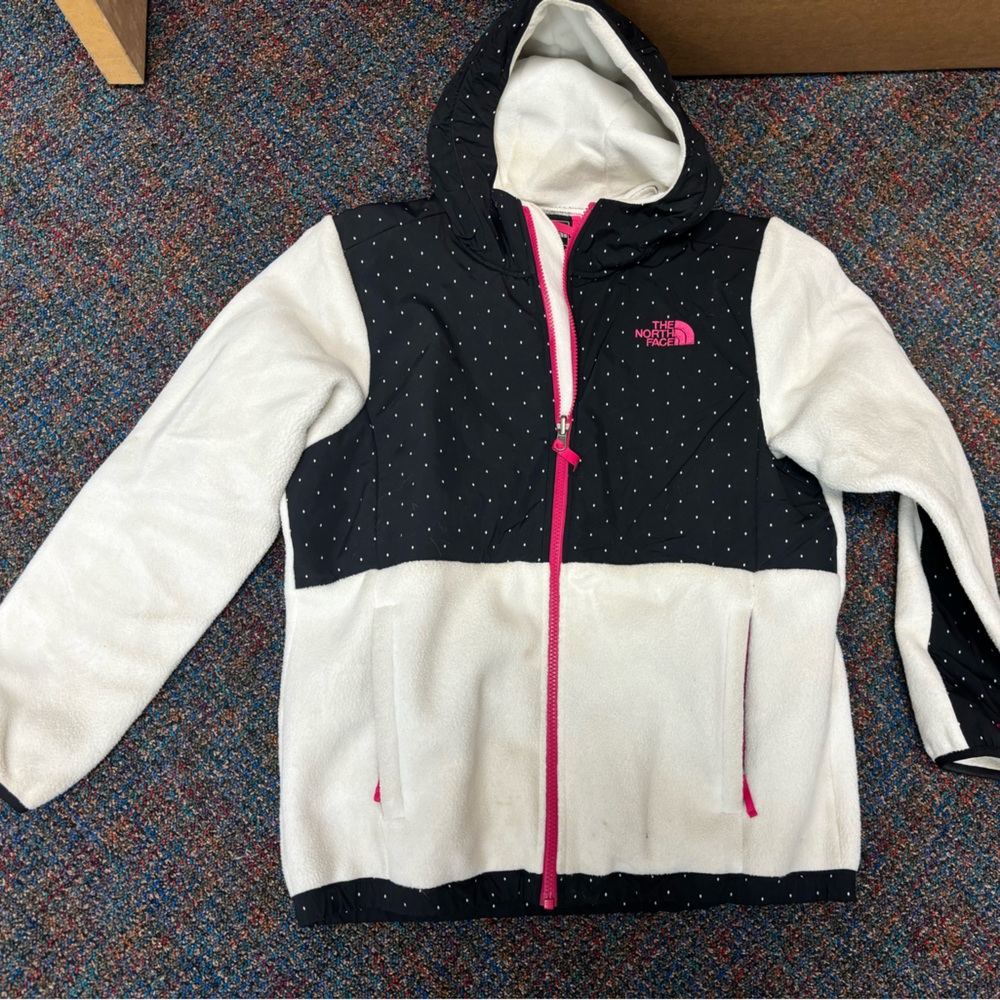 Polka dot north face